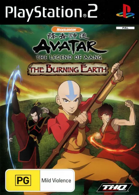 Nickelodeon Avatar - The Legend of Aang - The Burning Earth (Europe, Australia) (En,Fr,De,Nl)